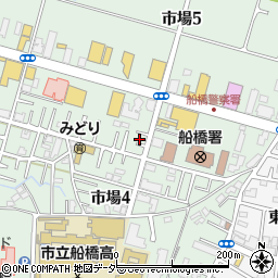 市場町グリーンホーム周辺の地図