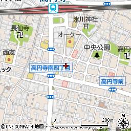 ラヴェンナ高円寺周辺の地図