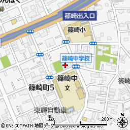 株式会社桑原　篠崎センター周辺の地図