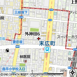 中鉄ビル周辺の地図