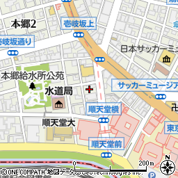 東京都文京区本郷2丁目10-5周辺の地図