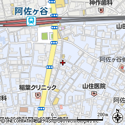 Ａｓａｇａｙａ／Ｌｏｆｔ　Ａ周辺の地図