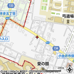 ＳＡＮパーク小金井貫井北町１駐車場周辺の地図