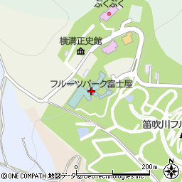 フルーツパーク富士屋ホテル周辺の地図