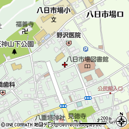 千葉県匝瑳市八日市場イ2390周辺の地図