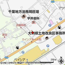 千葉県出先機関　農林水産部海匝農業事務所地域整備課周辺の地図