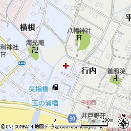 千葉県旭市平松2309-1周辺の地図