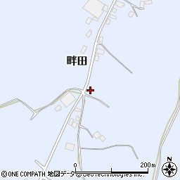 千葉県佐倉市畔田258周辺の地図