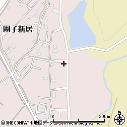 山梨県甲斐市團子新居312周辺の地図