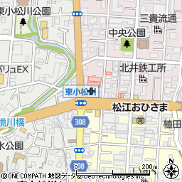 セブンイレブン江戸川中央１丁目店周辺の地図