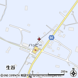 千葉県佐倉市生谷834周辺の地図