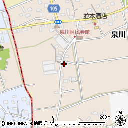 千葉県旭市泉川1194周辺の地図