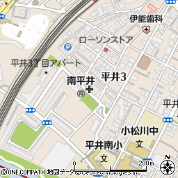 ＡＳＡ　平井小松川周辺の地図