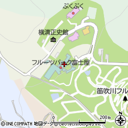フルーツパーク富士屋ホテル 日本料理 笛吹川周辺の地図