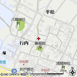 千葉県旭市平松1441周辺の地図