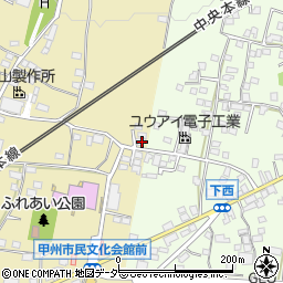 山梨県甲州市塩山上塩後225周辺の地図