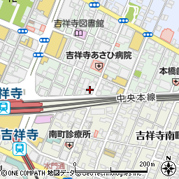 アクセスポイント吉祥寺周辺の地図