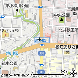 大問屋　江戸川店周辺の地図