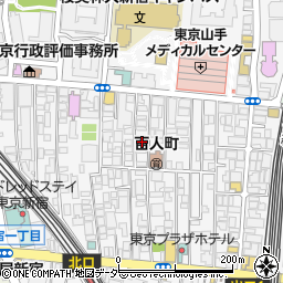 東京都新宿区百人町2丁目19-17周辺の地図