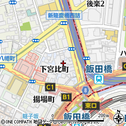 ニチバン株式会社東京オフィス周辺の地図
