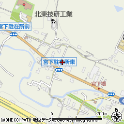 東京都八王子市宮下町282周辺の地図