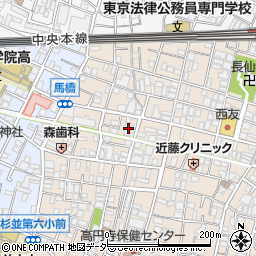 高円寺南パールマンション周辺の地図