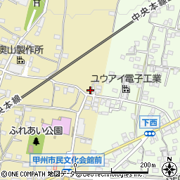 山梨県甲州市塩山上塩後219-5周辺の地図