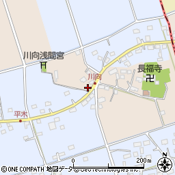 千葉県匝瑳市川向98周辺の地図