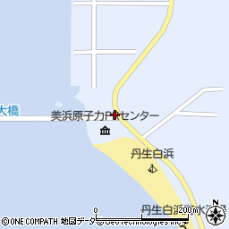 丹生大橋東周辺の地図