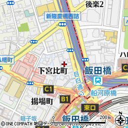飯田橋村井医院周辺の地図