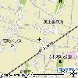 山梨県甲州市塩山上塩後590周辺の地図