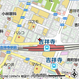 パンの田島 吉祥寺店周辺の地図