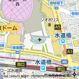 東京ドームホテル周辺の地図