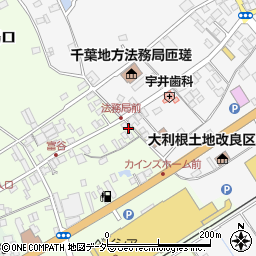 亀屋商店周辺の地図