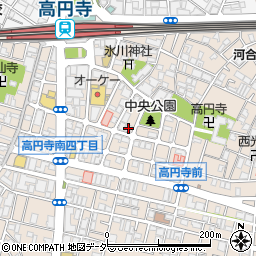 カームステージ高円寺周辺の地図