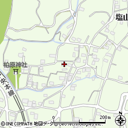 山梨県甲州市塩山下萩原2070周辺の地図