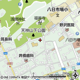 千葉県匝瑳市八日市場イ2355周辺の地図