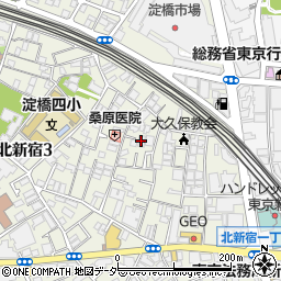 ザ・レジデンス新宿北周辺の地図