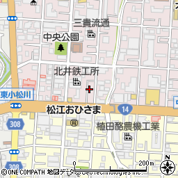 三昇ハイツ周辺の地図