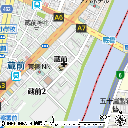 東京都台東区蔵前2丁目11 7の地図 住所一覧検索 地図マピオン