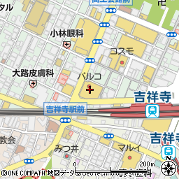 瓦 kawara CAFE&KITCHEN 吉祥寺PARCO店周辺の地図