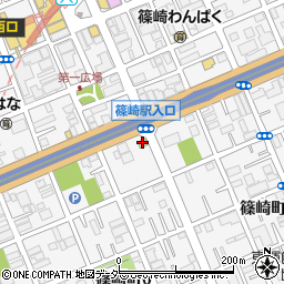 まいばすけっと篠崎町６丁目店周辺の地図