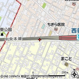 オリックスレンタカー西荻窪駅南口店周辺の地図