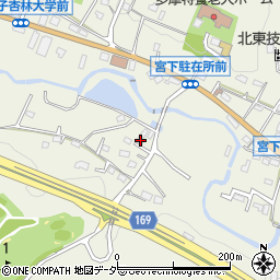 東京都八王子市宮下町749周辺の地図