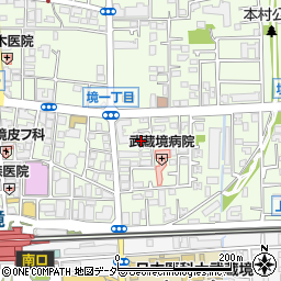 武蔵野ガーデンハウス周辺の地図