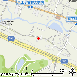 東京都八王子市宮下町645周辺の地図
