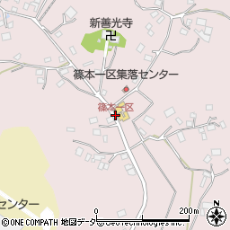 篠本一区周辺の地図