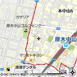 千葉県船橋市本中山7丁目16-11周辺の地図
