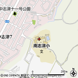 佐倉市立　南志津学童保育所周辺の地図