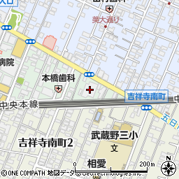 メガロス吉祥寺周辺の地図
